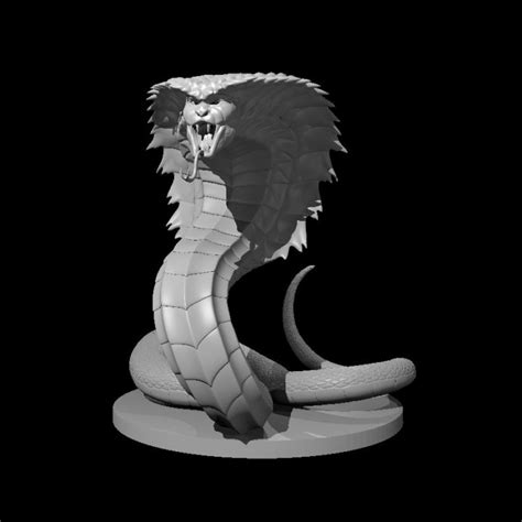 3D Printable Naga Collection by Miguel Zavala.